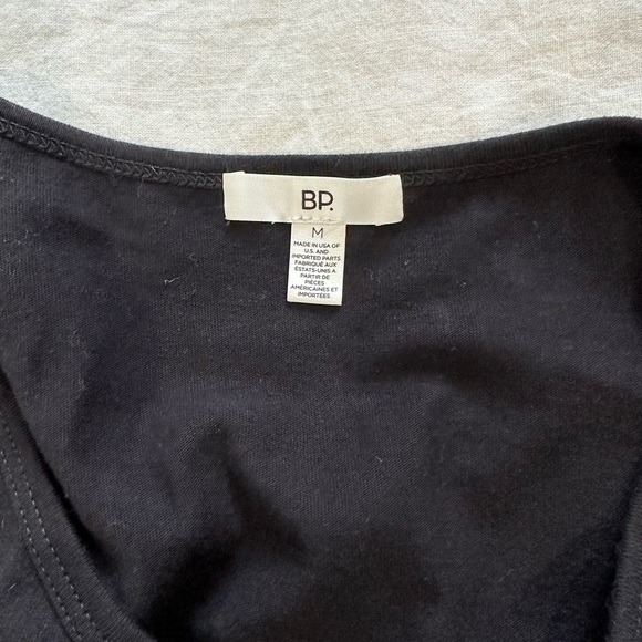 BP Black & metallic tshirt dress size medium - Picture 3 of 3